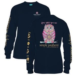 Simply Southern Owl Long Sleeve Tee!